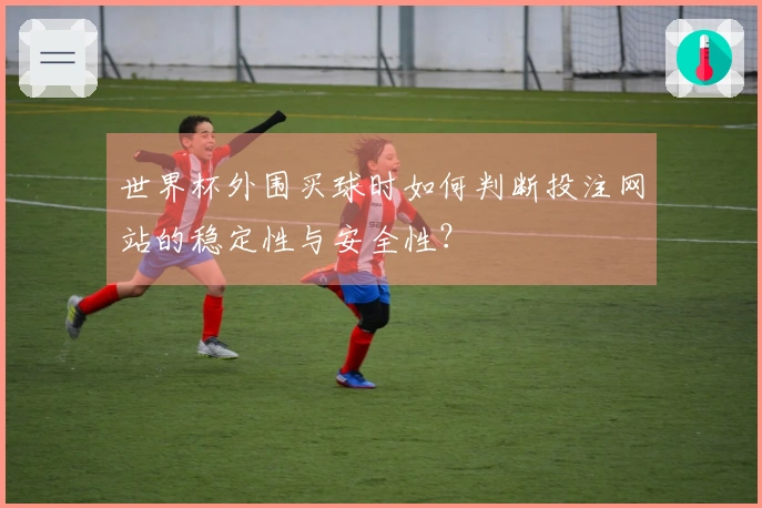 世界杯外围买球时如何判断投注网站的稳定性与安全性？